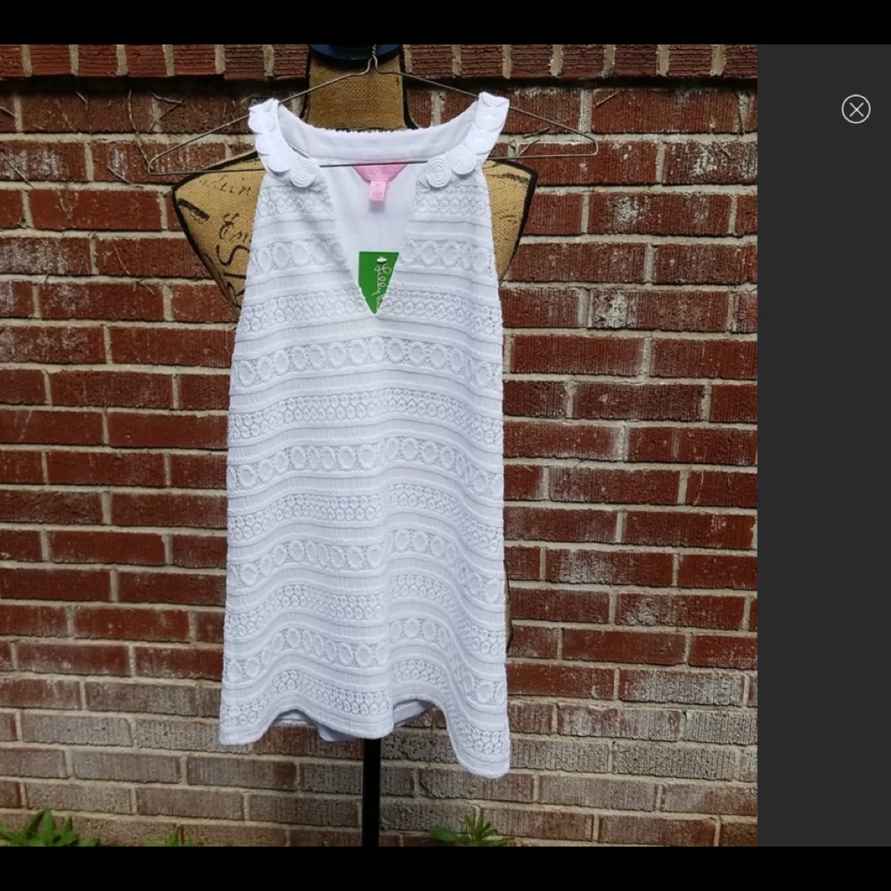 Lilly Pulitzer Sleeveless White Arya Tank Size XS